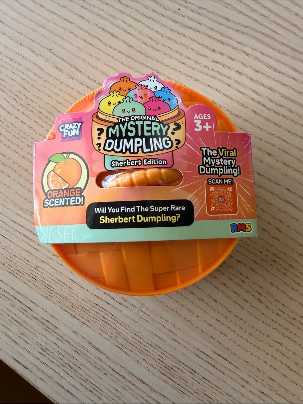 Mystery Dumpling Sherbert Edition - Orange Scented! New Edition- Just Released!